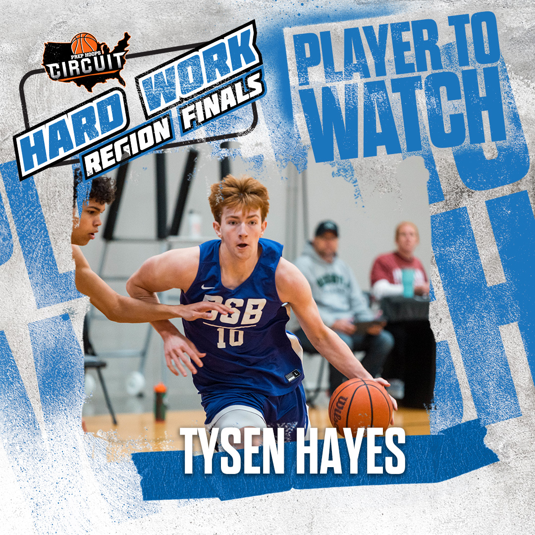 🚨 Are you looking for talent this weekend? We have you covered!

Tysen Hayes (<a href="/HayesTysen/">Tysen Hayes</a>) is a 𝗣𝗹𝗮𝘆𝗲𝗿 𝗧𝗼 𝗪𝗮𝘁𝗰𝗵 at #PHHardWorkFinals!

Watch Live: events.prephoops.com/info?website_i…
