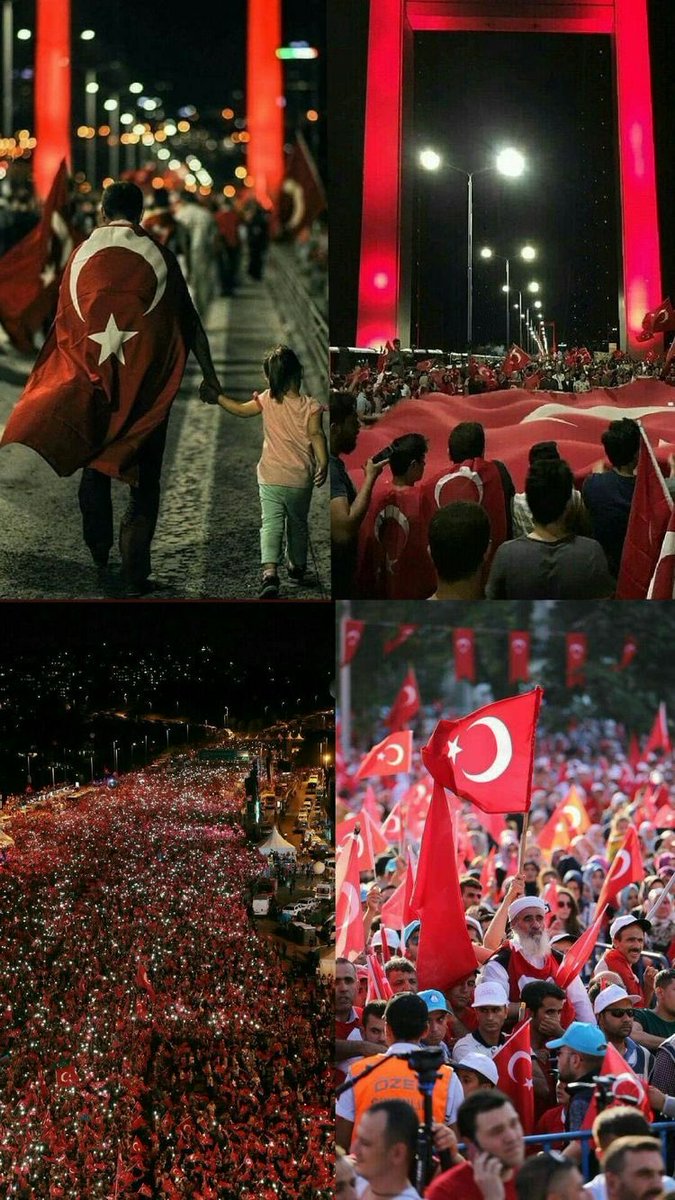 Şehidim ruhun göklerde nöbette, kanın al bayrakla en yükseklerde. #15TemmuzDemokrasiveMilliBirlikGunu