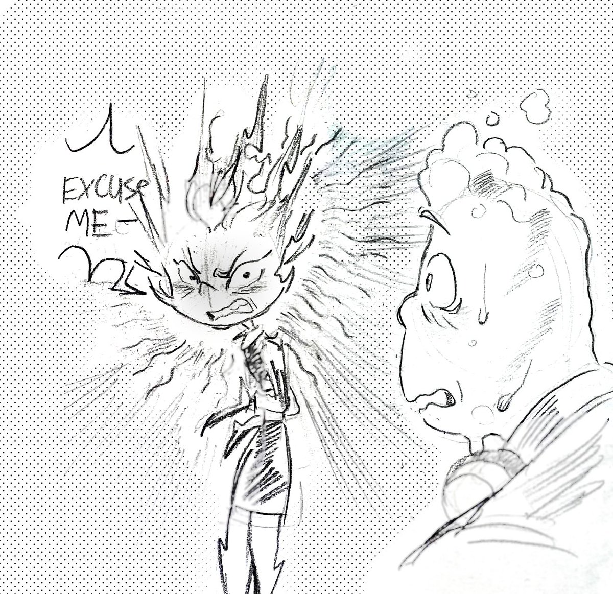 Пожалуй это мой самый любимый фрагмент из всего мультфильма.

#Elemental #sketch 
