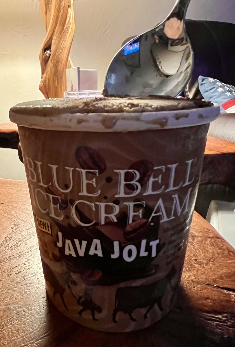 If you even remotely like coffee … This is a must! 🤎☕️😋 #bluebellicecream #javajolt #yummy