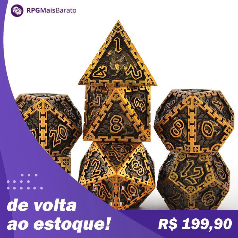 RPGMaisBarato's tweet photo. Conjunto 7 Dados Metal - Dragão de Ouro #1 + Bolsa Porta Dados

R$ 199,90

Garante o seu!
https://t.co/DQsmEFpOvn https://t.co/7jaYonJpyo