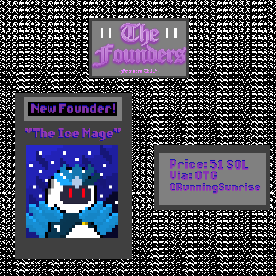New Founder "The Ice Mage" via <a href="/RunningSunrise/">Sv3nn</a>