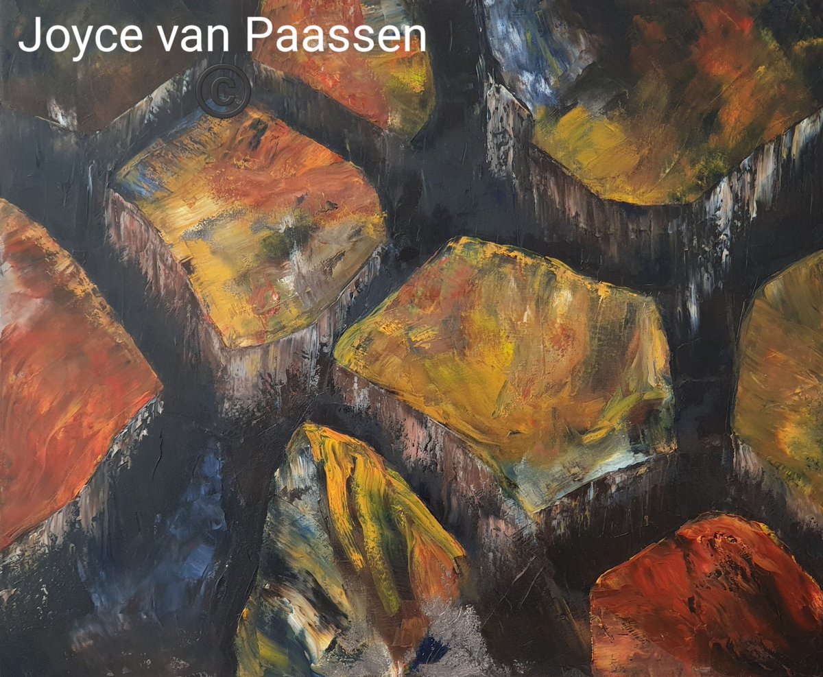 ArtEnJoyce's tweet photo. Droogte... olieverf paletmes/ oilpaint palette knives https://t.co/2rcve8K5QX