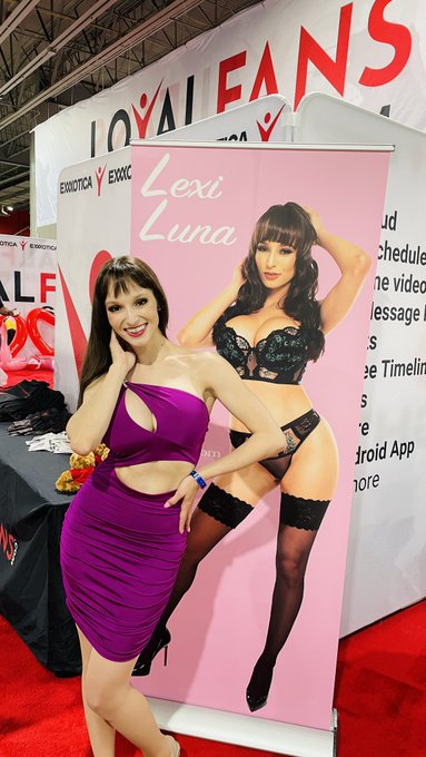 See me until 11pm at the @realloyalfans booth @EXXXOTICA https://t.co/JvBHMsvxEF<a class="tags" target="_blank" title="On Twitter" href="/?out=eyJ0eXAiOiJKV1QiLCJhbGciOiJIUzUxMiJ9.eyJpYXQiOjE3MjAwOTU0OTAsImlzcyI6InR3cG9ybnN0YXJzLmNvbSIsIm5iZiI6MTcyMDA5NTQ5MCwiZXhwIjoxNzUxNjMxNDkwLCJyZWRpcmVjdF91cmwiOiJodHRwczovL3R3aXR0ZXIuY29tL3JlYWxsb3lhbGZhbnMifQ.yfxijBIHlQy6l0YAN2ha_s7rDoMv1RpEvytFYWGaYs0f6A4Q-U8SP4hDJpKdS6ru_3vfoJJta9DPcgyNY_3Vsw">@realloyalfans</a>