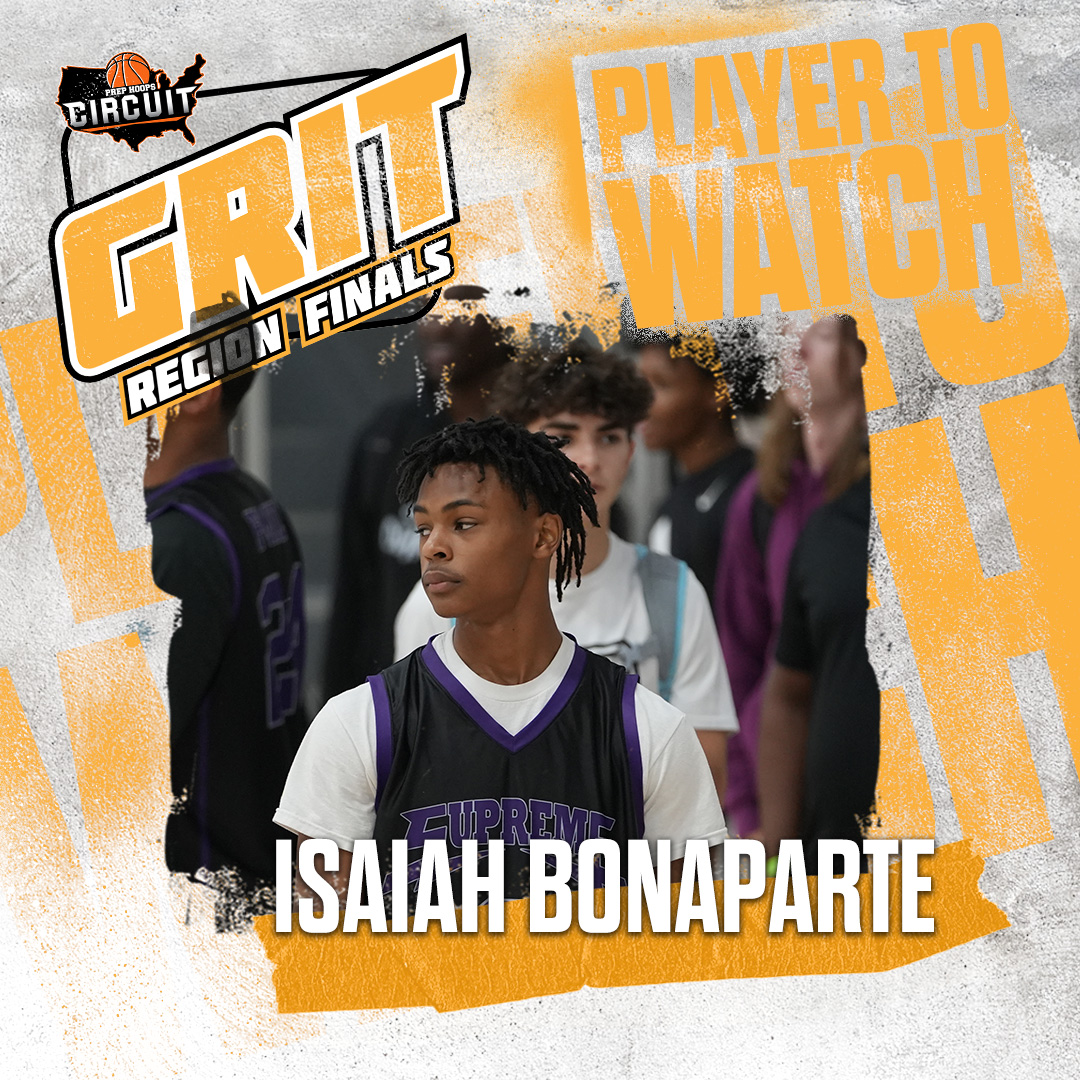 🚨 Are you looking for talent this weekend? We have you covered!

Isaiah Bonaparte (<a href="/IsaiahBonapart3/">Isaiah Bonaparte</a>) is a 𝗣𝗹𝗮𝘆𝗲𝗿 𝗧𝗼 𝗪𝗮𝘁𝗰𝗵 at #PHGritFinals!

Watch Live: events.prephoops.com/e/649/register…