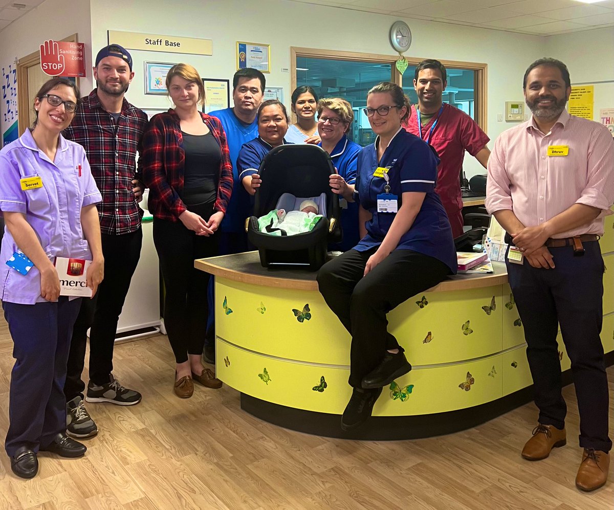 vilma_ribao07's tweet photo. Posted with parents consent Discharged home at last 😊Very happy parents &amp; baby after 12 weeks stay in Neonatal Unit exclusively BF @NorthMidNHS #excellentfeedback 
#positiveexperience 
#breastfeeding @CheentanSingh @datt_colette @HazelManzano3 @medina_merla @Dhruv_Rastogi https://t.co/2HXHX8f8lR