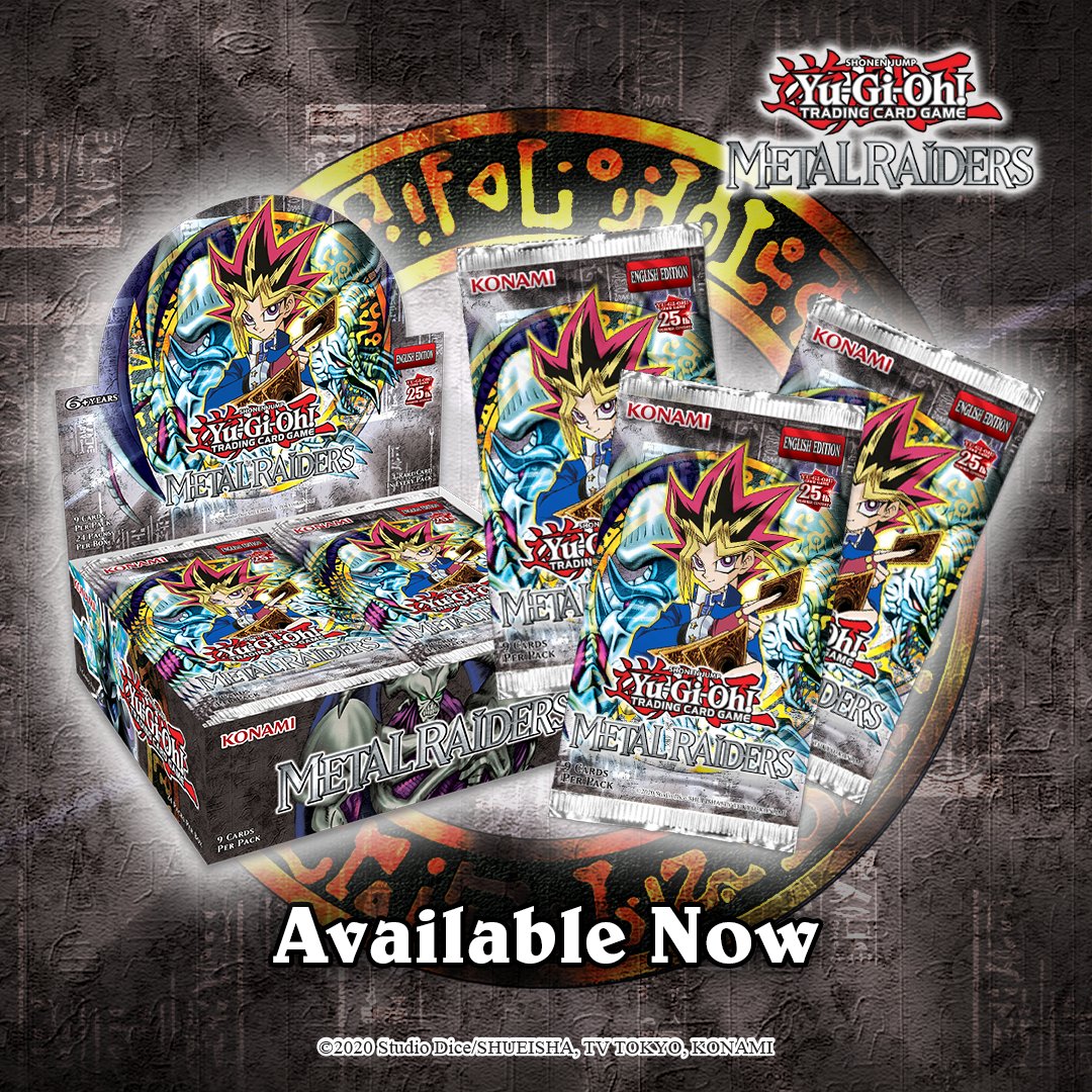 YuGiOh! TCG on Twitter "Metal Raiders was the second YuGiOhTCG booster set ever released! To