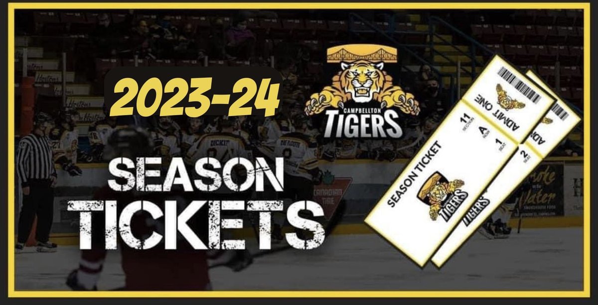 SEASON PASSES NOW ON SALE/PASSES DE SAISON MAINTENANT EN VENTE‼️

Adulte\Adult: $250
Senior: $180
Etudiant\Student : $180
Enfant\Youth (12 &amp; under\12 ans et moins): $120
Familial\Family: $625

All prices include HST / Tous les prix incluent la TVH

#GoTigersGo