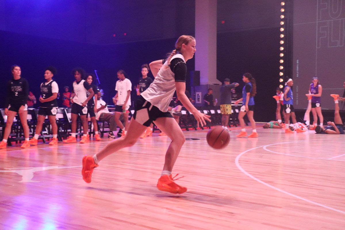 So #excited to play in #jordan brand Future of Flight 3v3 as part of the #wnbaallstar weekend ! The roster is #stacked ! Lots of good #friends. If you’re in Vegas, #mandalaybay convention center, room Bayside A, 3:00-6:30 today. #basketball #hoops #wnba #jumpman #futureofflight