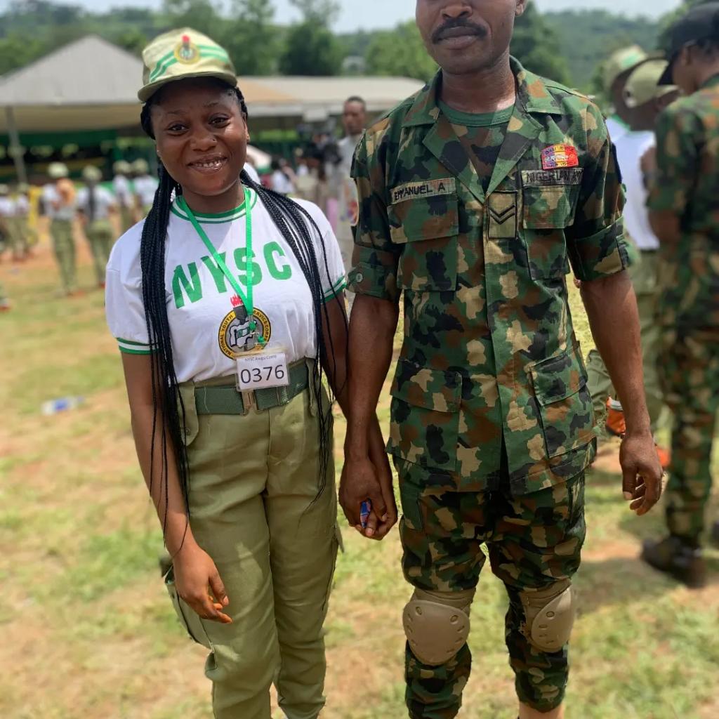 Obeying the clarion call 🥰
#enugucorper
#Nysc 
#corperwee 
#platoon6