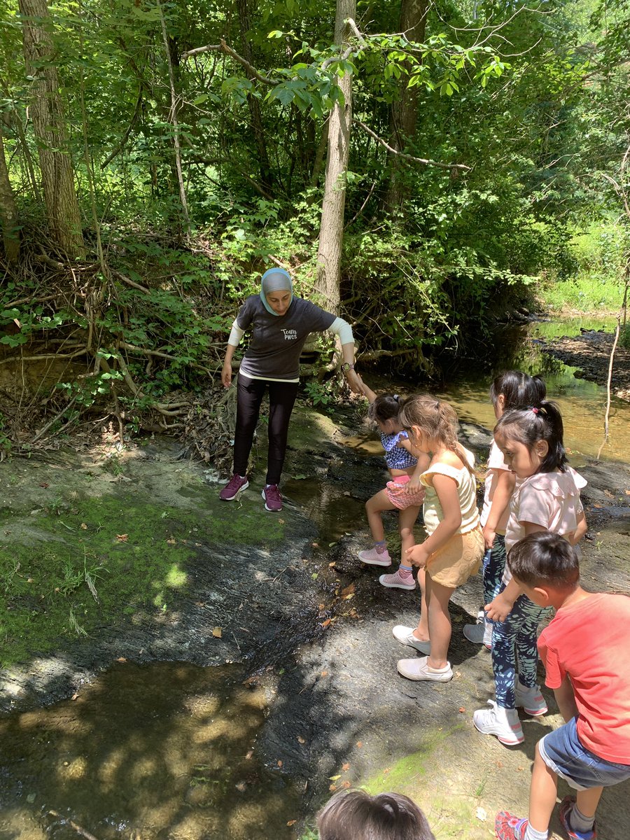 ShauntelBaldwin's tweet photo. Look who had me out on the @Dale_City_ES trail today! Now, if you know me, you know I’m a Concrete Jungle kind of girl lol but I pushed through! We learned so much about the wildlife surrounding us and I can’t wait to get back out there next week with my Tiny Tigers! #PWCSTitle1 https://t.co/EVAIljU1J4