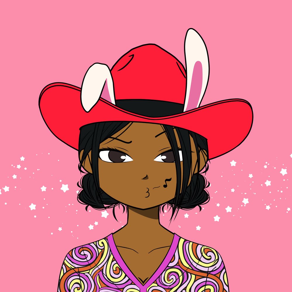CowgirlsNFT's tweet photo. Retweet &amp; tag a friend for the chance to win this beauty 💜❤️✨

Go go go ⬇️ https://t.co/qTiC3yIUyU