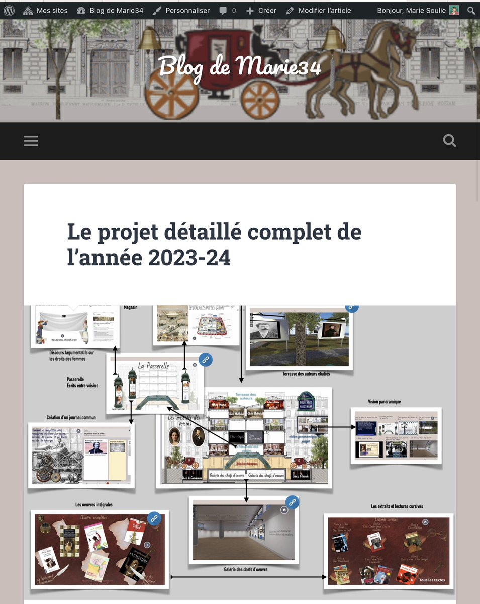marie34's tweet photo. Voici le projet de toute mon année scolaire 2023-24 en #Simulationglobale et en #classeinversée. Vous y trouverez absolument tout ( séances, capsules, progressions, kit classeur….). Cela fait deux mois que j’y travaille et je viens de finir. Maintenant, je suis tranquille pour l’année ;))) https://t.co/z0yiO3uprf
