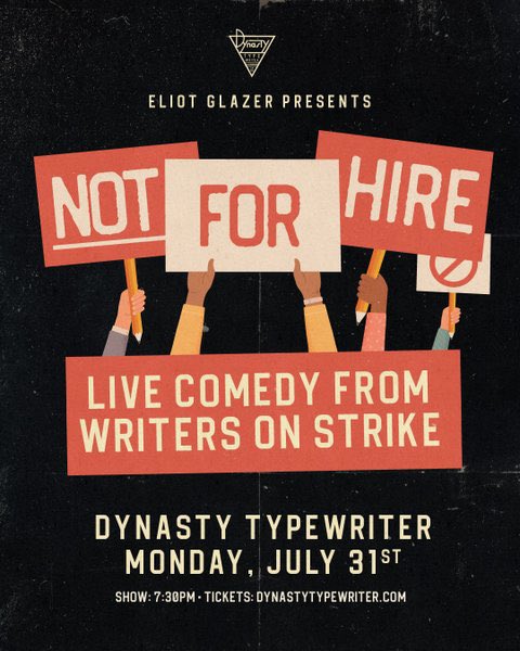 Naomi Ekperigin (@blacktress) on Twitter photo LA folks, this is July 31!!!! Net proceeds go to <a href="/tusctogether/">The Union Solidarity Coalition</a> (supporting workers effected by the strikes). Icons <a href="/eliotglazer/">Eliot Glazer</a> <a href="/DylanAdler6/">Dylan Adler</a> and more!
🎟️🎟️: rb.gy/ca3jn LA folks, this is July 31!!!! Net proceeds go to <a href="/tusctogether/">The Union Solidarity Coalition</a> (supporting workers effected by the strikes). Icons <a href="/eliotglazer/">Eliot Glazer</a> <a href="/DylanAdler6/">Dylan Adler</a> and more!
🎟️🎟️: rb.gy/ca3jn