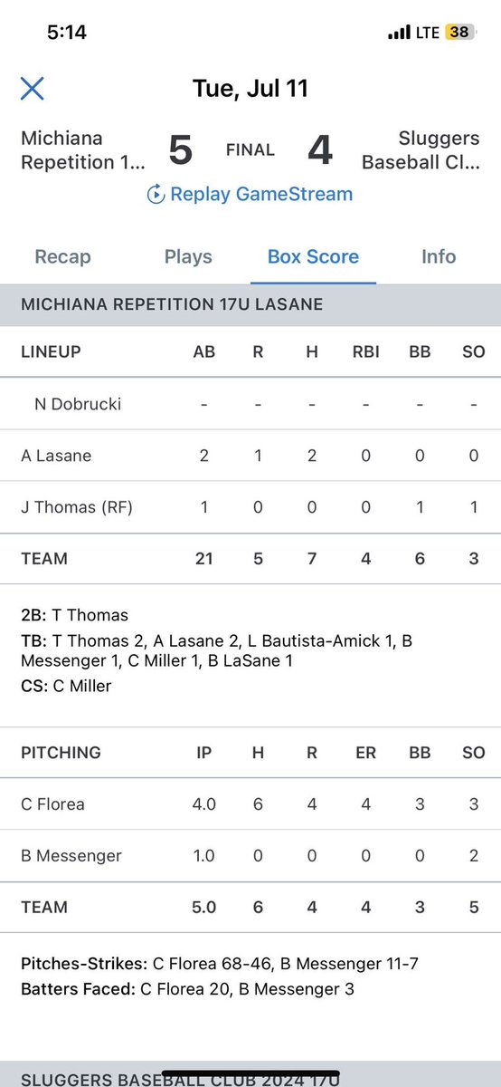 Braeden1212's tweet photo. Had a great time at the Gulf Coast Shores World Series in Alabama @PerfectGameUSA. I went 3-5 with 2 doubles, 1 single, hit by pitch, and a walk. The team went 2-1. ( tournament cancelled for rain ). Also had a good time on the mound. https://t.co/UIi42Oqrf5