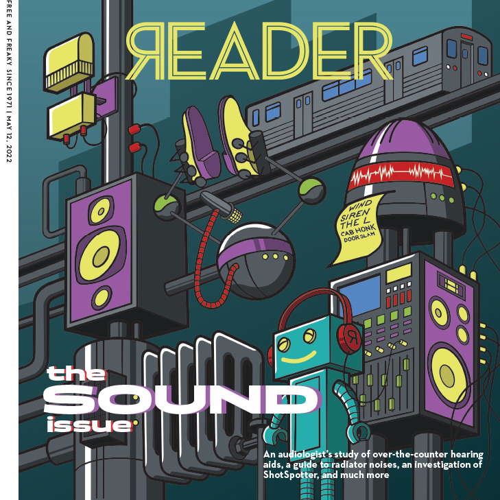 Chicago_Reader's tweet photo. #ReaderArchives #weekendreads Last year's Sound Issue featured an audiologist’s study of over-the-counter hearing aids, a guide to radiator noises, an investigation of ShotSpotter, and much more. Cover art by @joemills2
https://t.co/zIb2g90du6 https://t.co/msetUlLMCu
