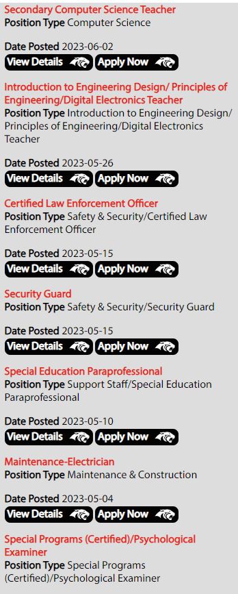 cabotsd's tweet photo. JOIN TEAM CABOT! Now is the perfect opportunity to join the Panther Family. We have several positions available. Check them all out! For more information and to apply: https://t.co/2vM747gWlb https://t.co/v2cBwuNf0X