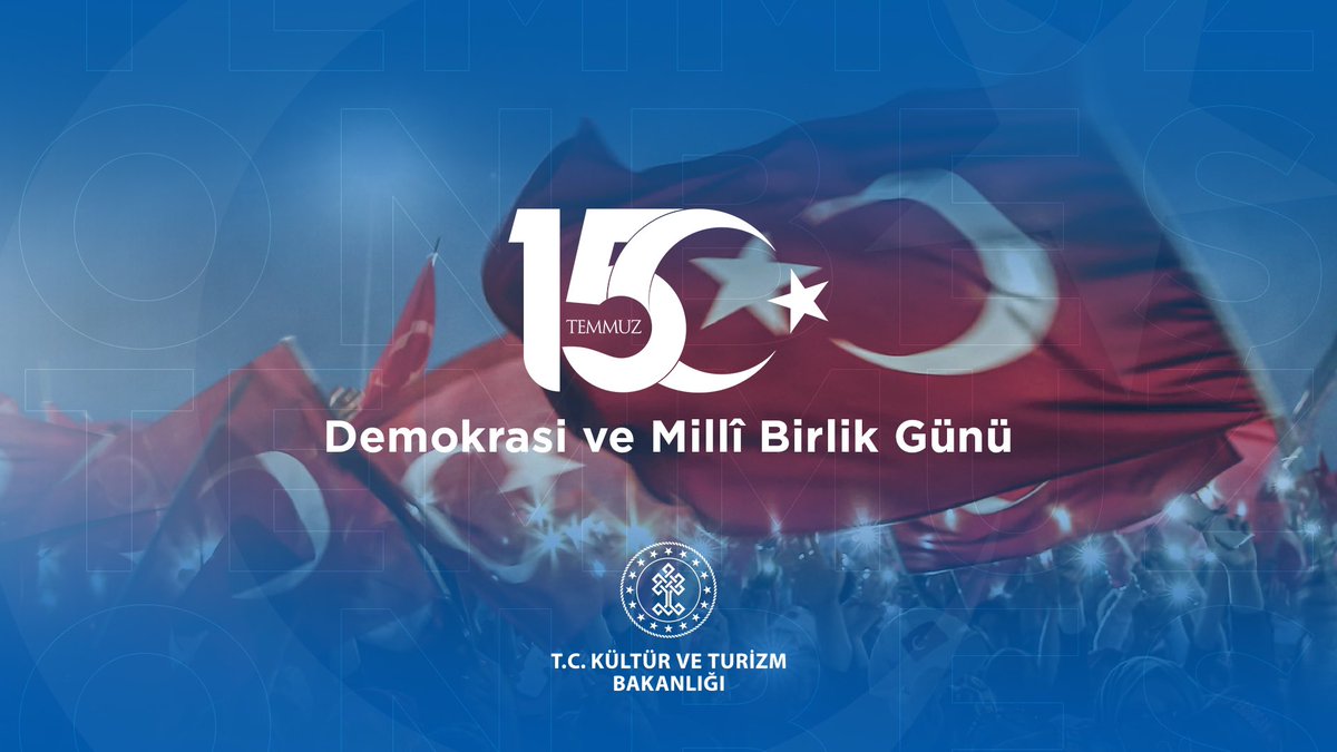 15 Temmuz Demokrasi ve Millî Birlik Günü'nde, kahraman milletimizin millî iradeye canı pahasına sahip çıkışını bir kez daha gururla hatırlıyoruz. Şehitlerimizi rahmetle anıyor, gazilerimize şükranlarımızı sunuyoruz. #15Temmuz