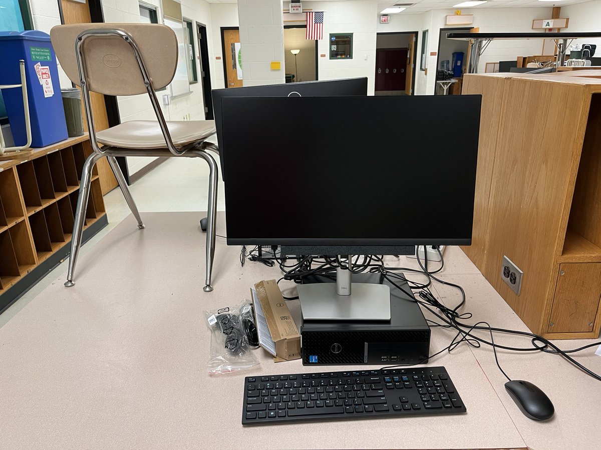 Stopped at school today and we have a few new tools for the coming school year! Super excited #teched