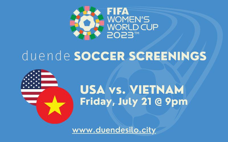 duende_silocity's tweet photo. Put this in your calendars! Soccer: Women's World Cup USA vs. VIETNAM - It's happening Friday July 21! https://t.co/ozDNaYXqja