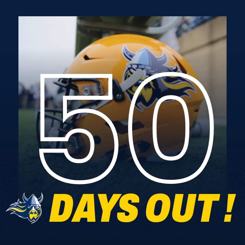 50 days until kick off! ⚔️ #BuildingChampions | #BeTheRock