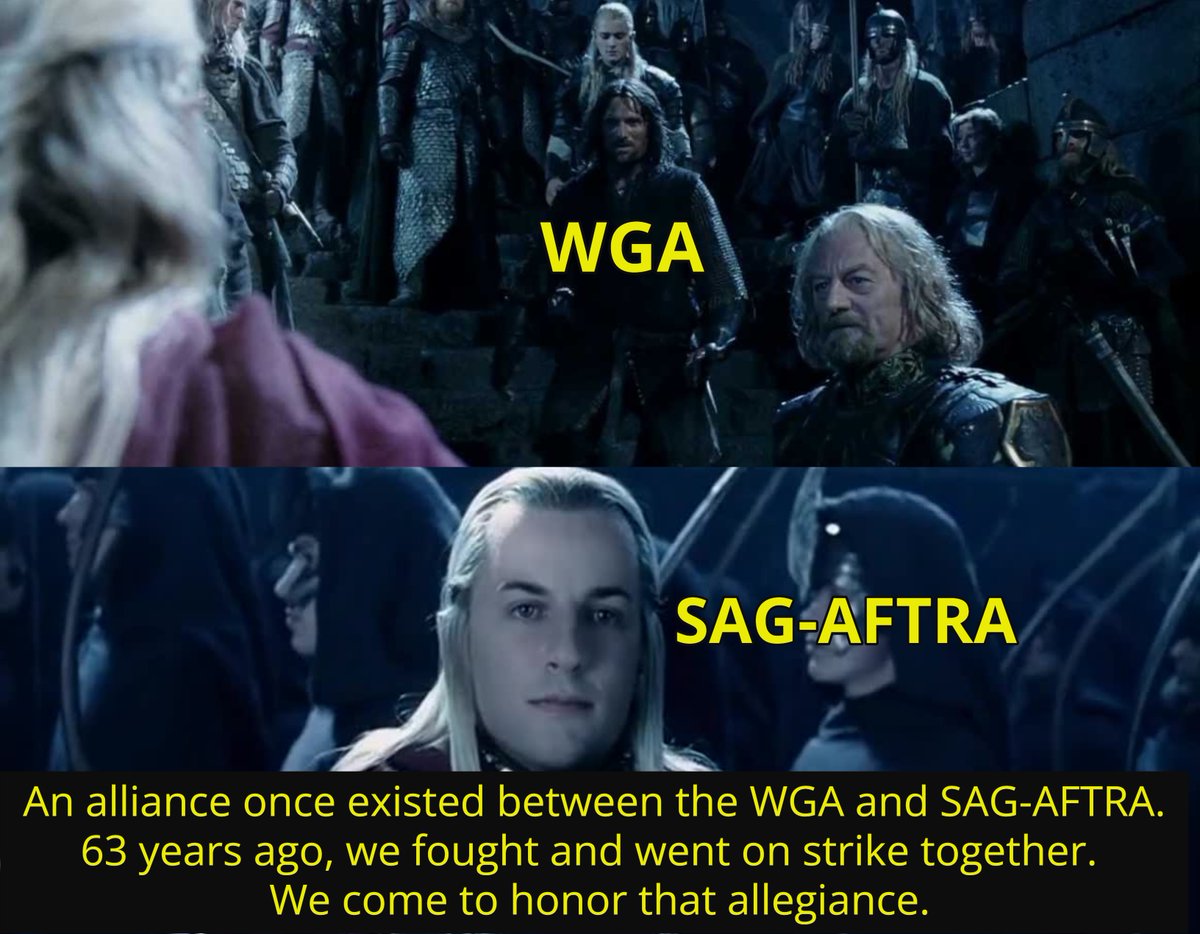 HalloweenYrRnd's tweet image. #SAGAFTRA #WGA #DoubleStrike