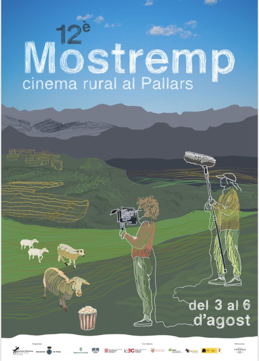 Mostremp's tweet photo. 💥 Arriba el moment...
⁣Torna la mostra de cinema rural al Pallars, ho tenim tot llest per obrir les portes del Mostremp!

▶️ Del 3 al 6 d'agost, a Tremp gaudirem el cinema.⁣

Entrades i abonaments disponibles a https://t.co/L3srF4D1uj

⁣ Us hi esperem! https://t.co/34UEqOHJmr