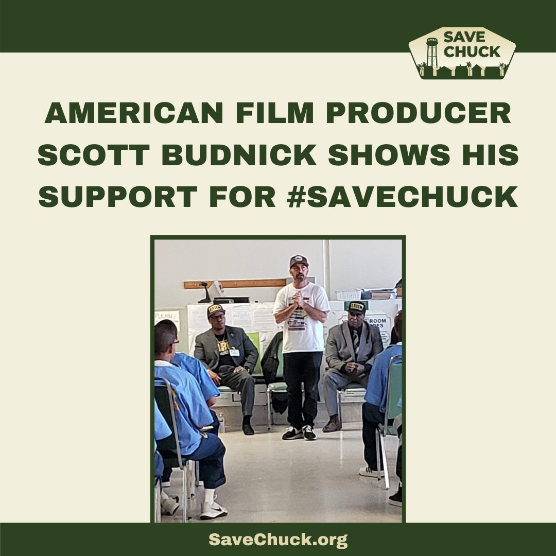CityofBlythe's tweet photo. (1/2) Renowned American film producer and criminal justice reform activist Scott Budnick has joined the support coalition for #SaveChuck. Mr. Budnick has mentored many men who were incarcerated at Chuckawalla and knows the value of its rehabilitation programs. https://t.co/Wu1yH3WfNW