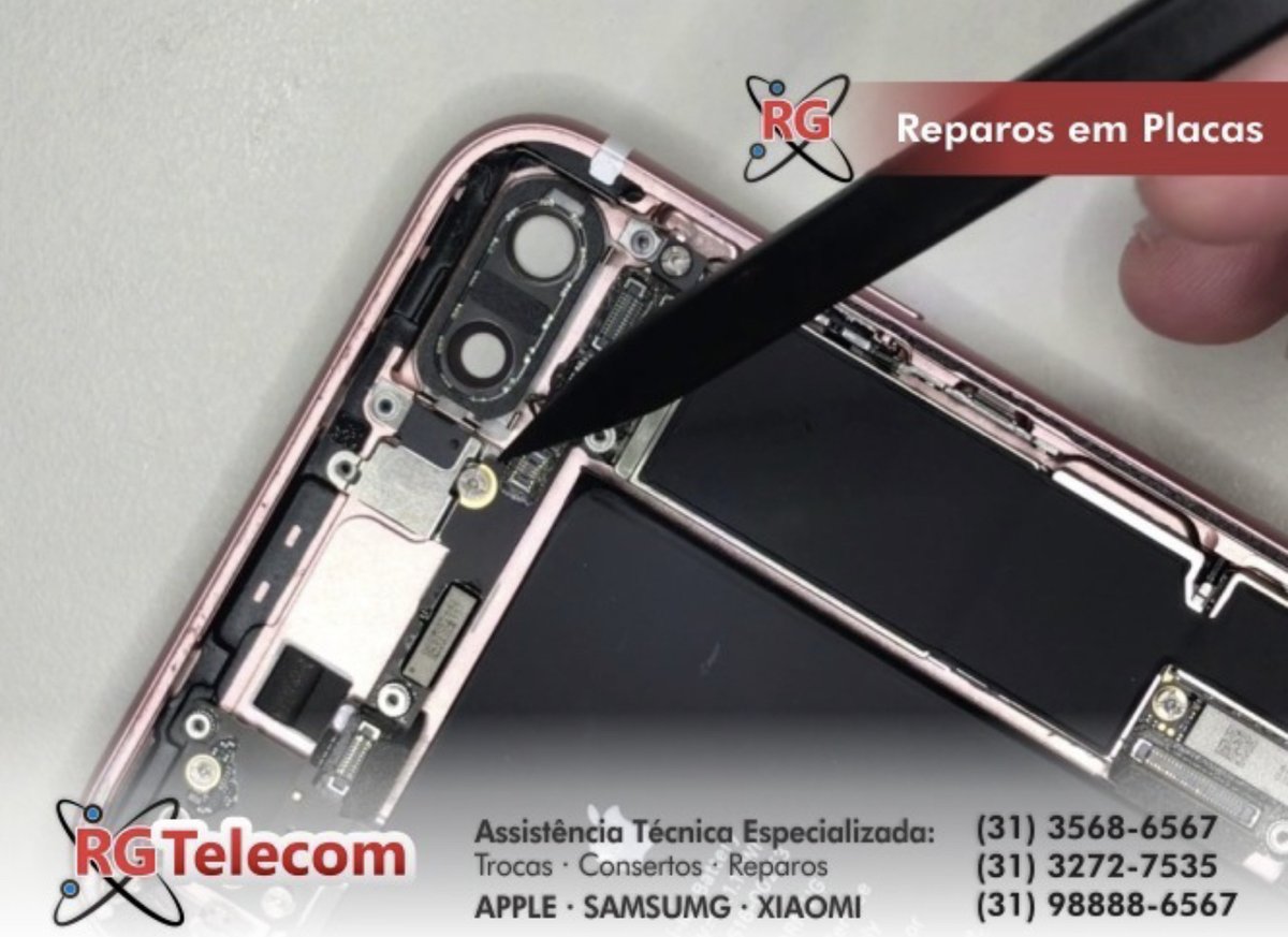 TelecomRg's tweet photo. A RGTelecom oferece serviços de Reparos em Placas de iPhone, iPad e Manutenção em MacBook. Para mais informações entre em contato conosco!
#rgtelecom #assistenciaapple #assistenciasamsung #apple #samsung #xiaomi #consertocelular #desbloqueioapple #reparosApple https://t.co/vfB7Zdd1WW