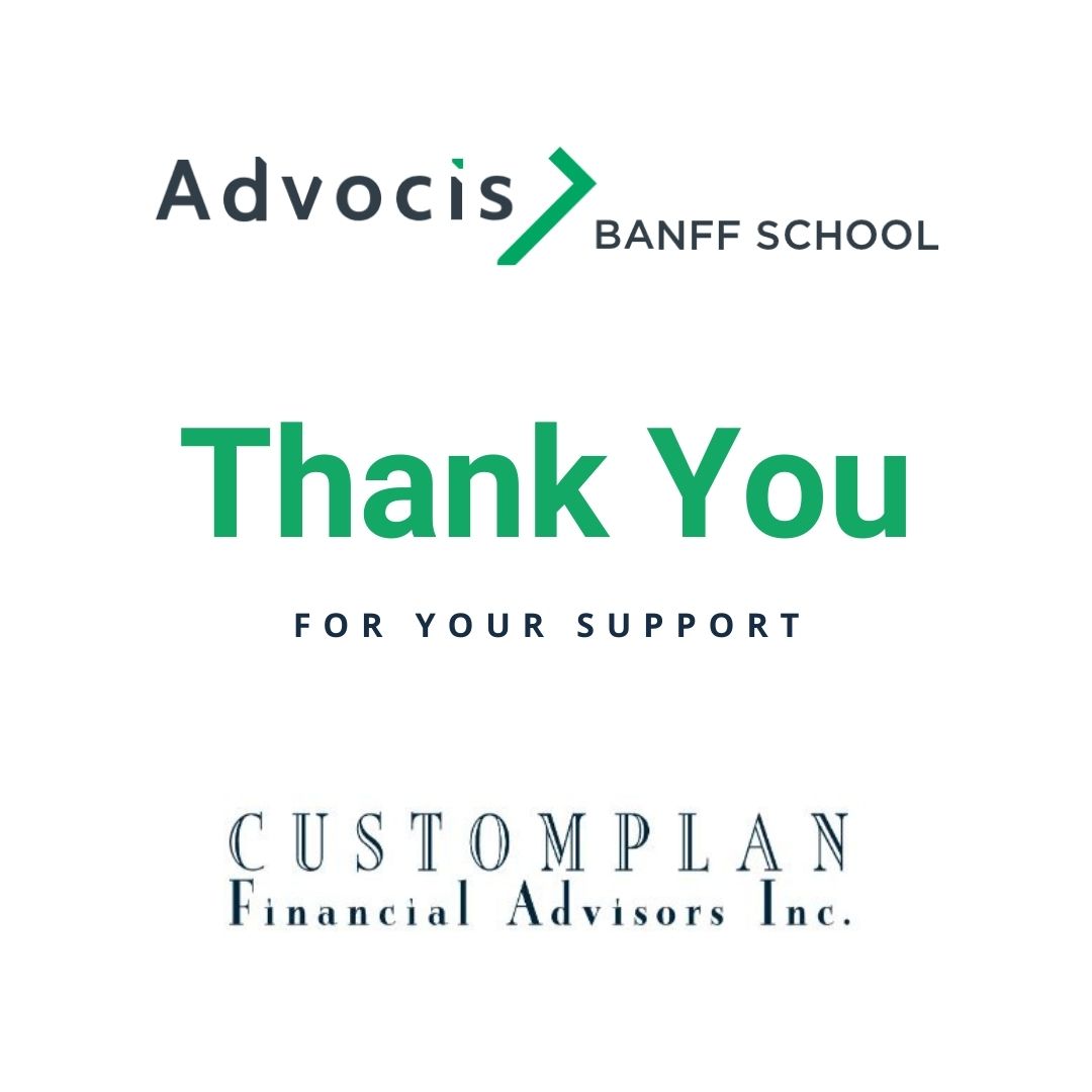 A big shout-out to Customplan Financial Advisors Inc. for sponsoring the recording of this year's conference and supporting our scholarship program for first-timers. Thank you for your valuable support!

#AdvocisBanffSchool #Customplan #Sponsor