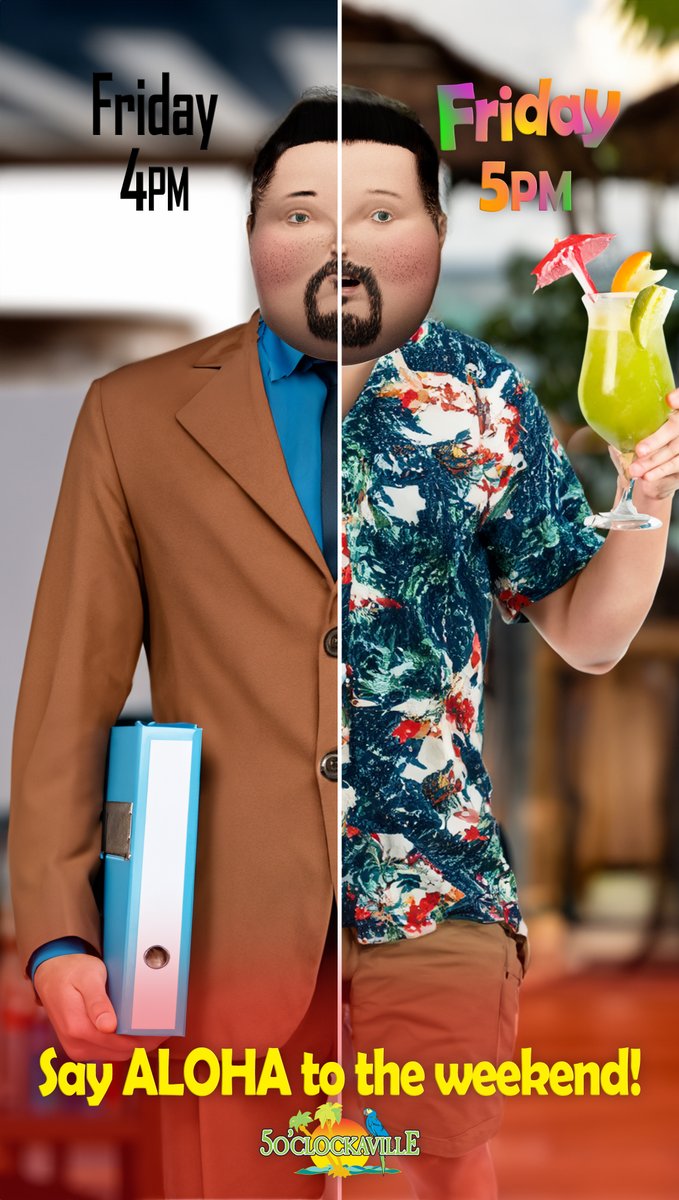 regulars_'s tweet photo. Join us at 5o'clockaville™ as we toast to good vibes, tropical cocktails, and the freedom of the weekend!
What are you drinking?
https://t.co/WPIGY61P9L
#RegularsNFT #RegularAds https://t.co/pGDZofe9Q1
