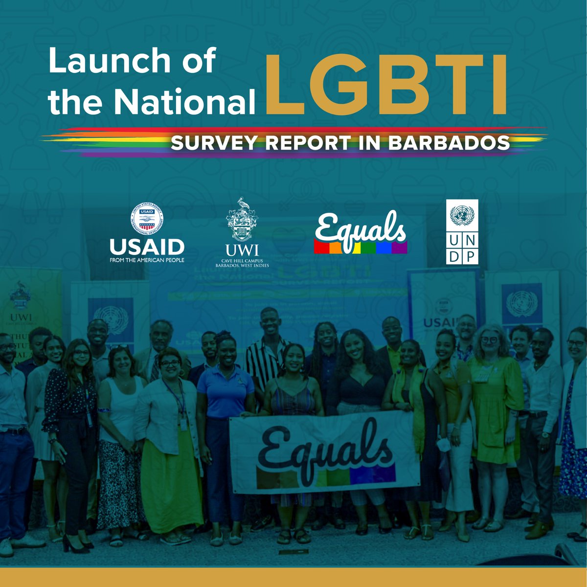UNDPBarbadosEC's tweet image. 🌈 Exciting news!
#UNDP @usaidescarib @UWI_CaveHill and #Equals launch the Barbados National #LGBTI Survey Report unveiling vital insights.

➡️To learn more, please visit 
🔗 undp.org/barbados/press…
