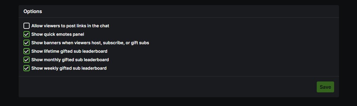 LogiOnKick's tweet photo. Kick Update:

- You can now disable specific Gifted Sub leaderboard
(weekly, monthly, lifetime)
- This also allows you to disable them completely. 

The options can be found under Community > Chat Settings

#KickStreaming #KickStreamers @kick https://t.co/cKdrsXdSOi