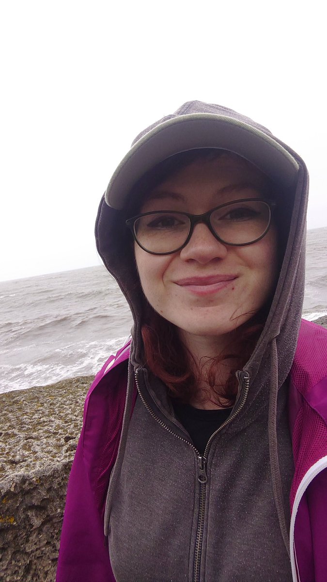 lw_writes's tweet image. Happy #InternationalNonBinaryDay from me and the sea
