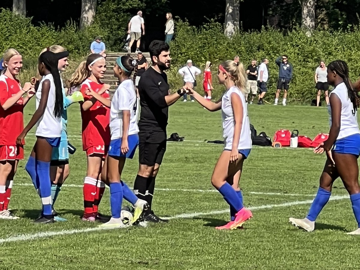 Unger47's tweet photo. @FCNEtours @OC_SS_Seminole Abby and her team got the first win of their trip. Playing a friendly against a local Denmark club. Prepping for @Gothia_Cup ! https://t.co/PzxHDOTGIJ
