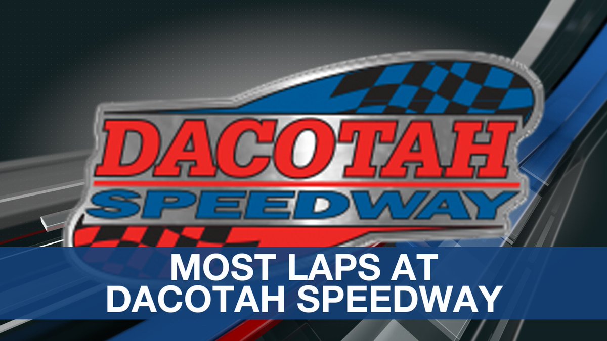 Who has been behind the wheel for the most laps turned at <a href="/DacotahSpeedway/">DacotahSpeedway</a> ?

We will answer that question today on First News at Six <a href="/KFYRTV/">KFYR-TV</a> 

Here's a hint, he doesn't wear a helmet or a fire suit.