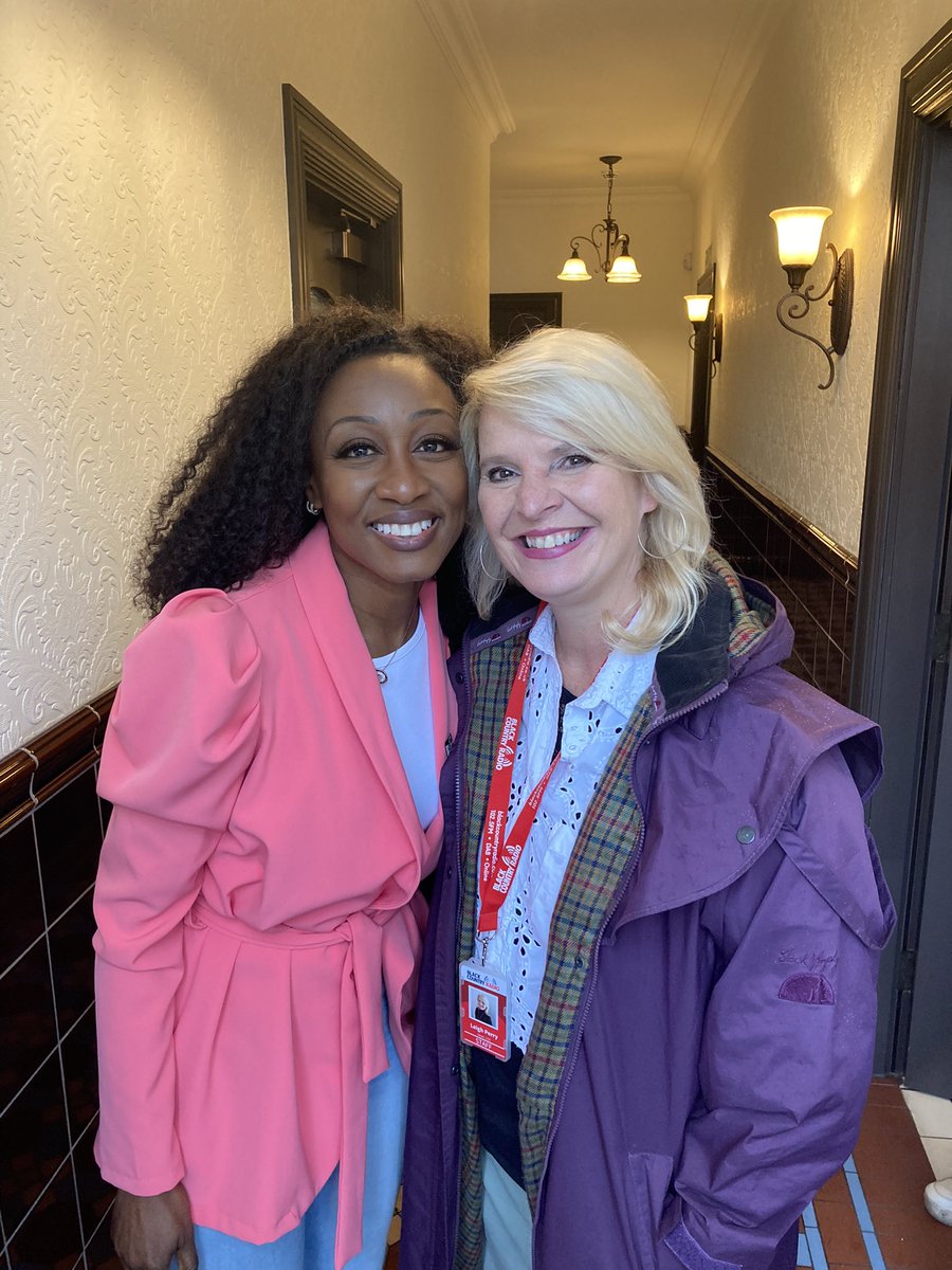 leighmusicangel's tweet photo. A gr8 day celebrating #BlackCountryDay starting at the #blackcountrylivingmuseum then #AfternoonDrive live from DudleyTown 🎤 
Lovely to meet #BeverlyKnight and chat to Amy-Lou BGT Finalist 2023 https://t.co/afAqSpkh43