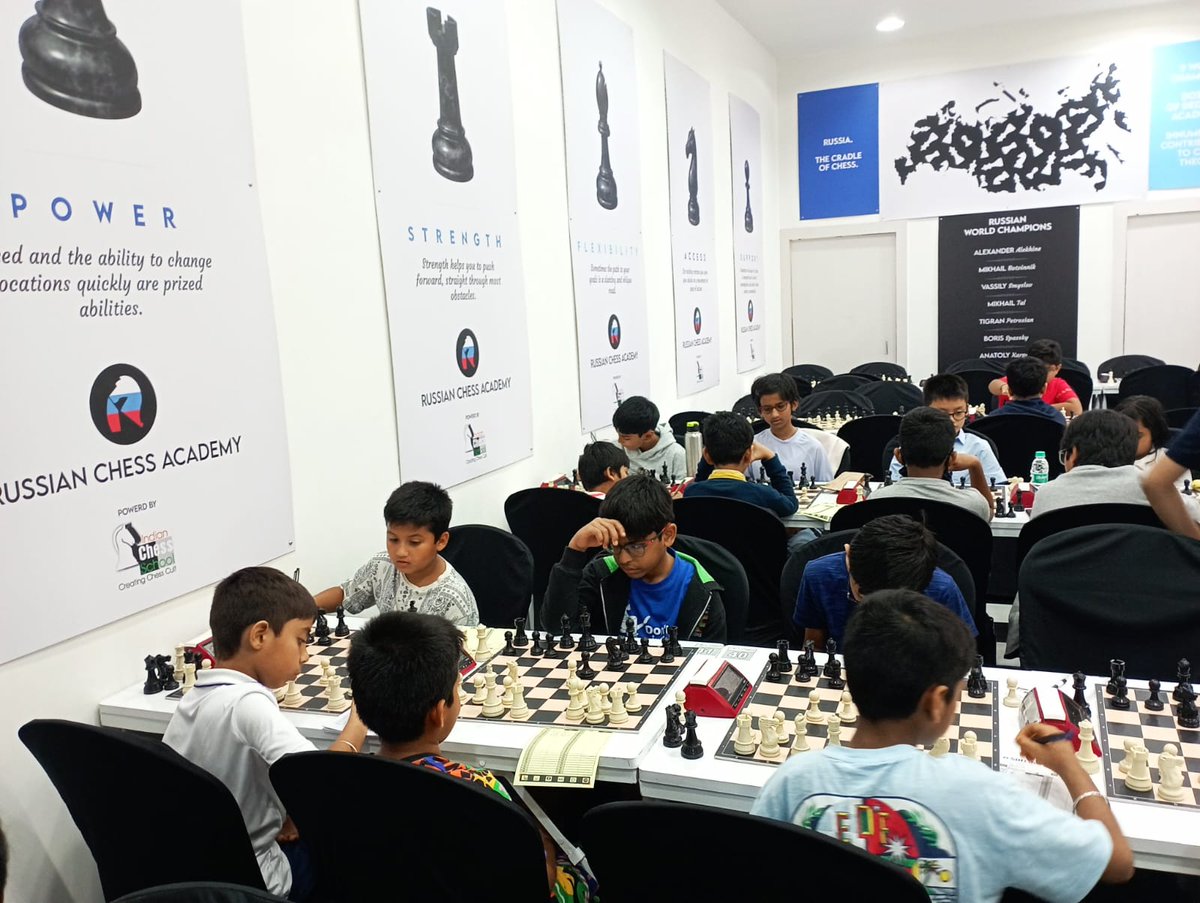 inchessschool's tweet image. The White Rook Classical Challenger Series held at @inchessschool 

facebook.com/IndianChessSch…