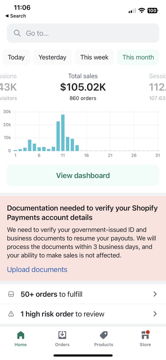 Alt1Andy's tweet image. Just hit my biggest month ever in two weeks all from organic 🔥 

First Shopify payment hold too 🖕

Couldn’t have done it without the collective join up 💸 : whop.com/the-collective…

@JimmyFarley00 @conqoer @lucawashenko
