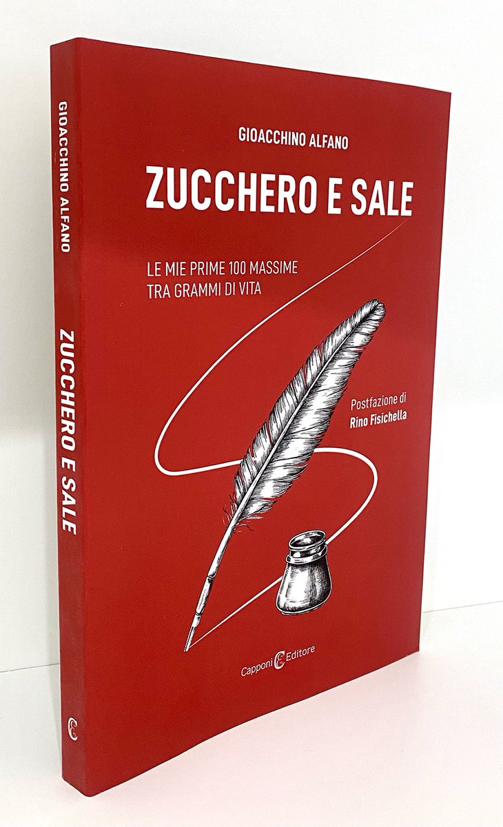 g_alfano's tweet photo. 𝗭𝘂𝗰𝗰𝗵𝗲𝗿𝗼 𝗲 𝘀𝗮𝗹𝗲 - 𝗟𝗲 𝗺𝗶𝗲 𝗽𝗿𝗶𝗺𝗲 𝟭𝟬𝟬 𝗺𝗮𝘀𝘀𝗶𝗺𝗲, edito da Capponi Editore, è il mio libro uscito nel giorno del mio 60esimo compleanno. Un progetto editoriale dove il lettore diventa scrittore.

📖👉🏻https://t.co/IqJUzPoNIE https://t.co/Hb7MPgyS2R
