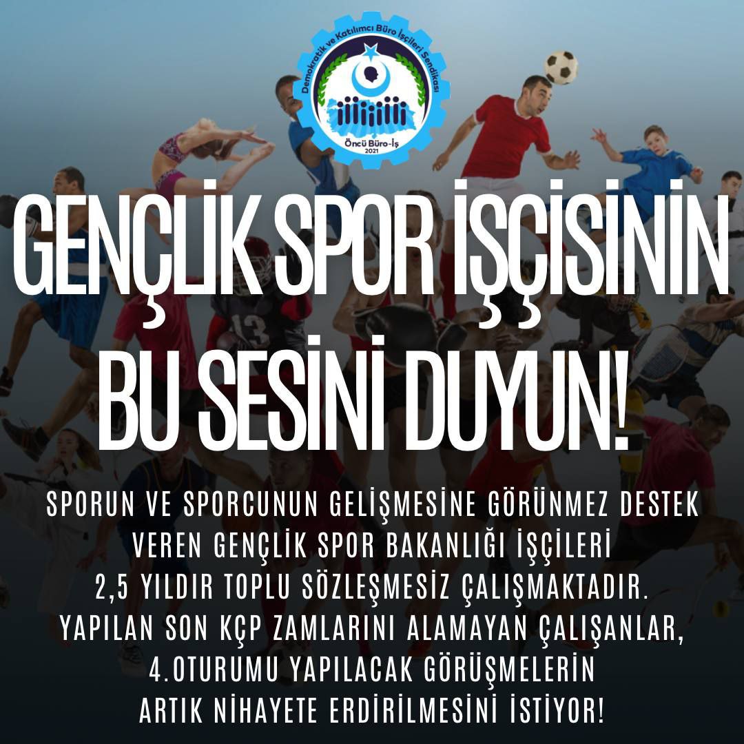 #İscininSabrıKalmadı 
<a href="/HMBakanligi/">T.C. Hazine ve Maliye Bakanlığı</a> <a href="/isikhanvedat/">Prof. Dr. Vedat Işıkhan</a> <a href="/csgbakanligi/">T.C. Çalışma ve Sosyal Güvenlik Bakanlığı</a> <a href="/tezkoopissndk/">Tez-Koop-İş Sendikası</a> <a href="/turkiskonf/">TÜRK-İŞ</a> <a href="/RTErdogan/">Recep Tayyip Erdoğan</a> <a href="/gencliksporbak/">Gençlik ve Spor Bakanlığı 🇹🇷</a>