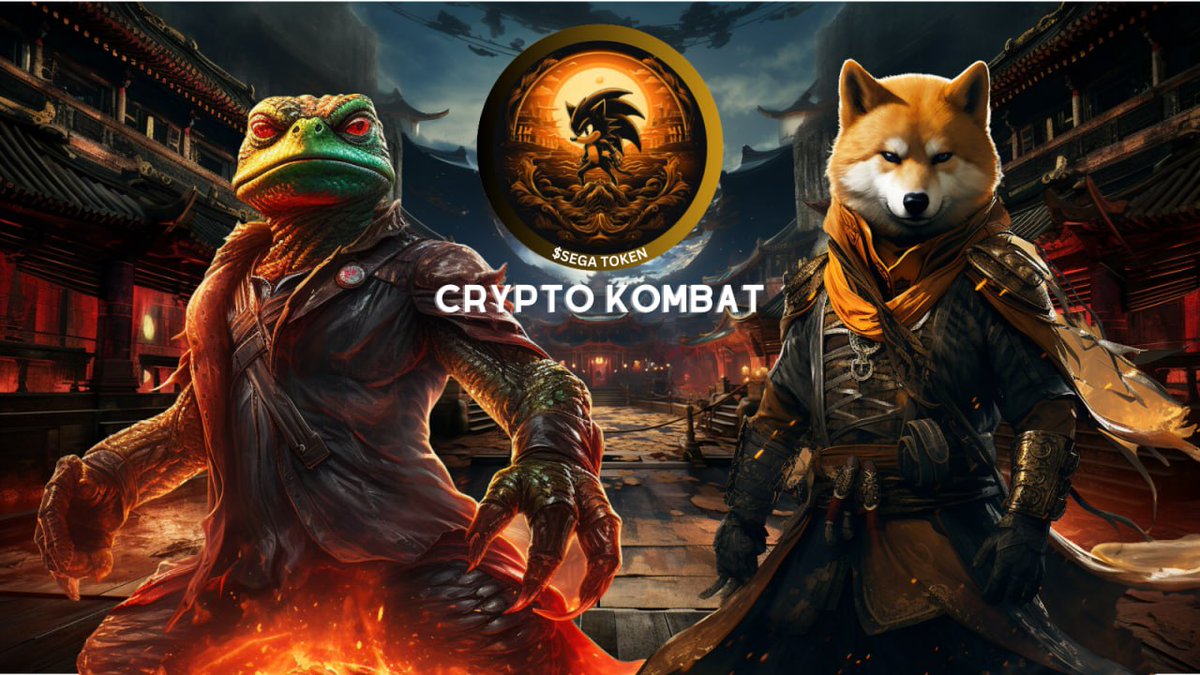 Rugmedaddyplz's tweet photo. What we saying @pepecoineth and @Shibtoken you ready to fight in our #CRYPTOKOMBAT #SEGATOKEN game 👀👀
$SEGA https://t.co/6EyBiarVeE