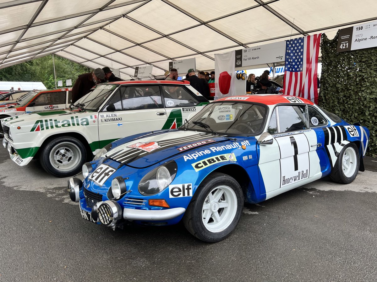 TomGreggors's tweet image. And not forgetting, some rally legends too!
#FOS #Goodwood