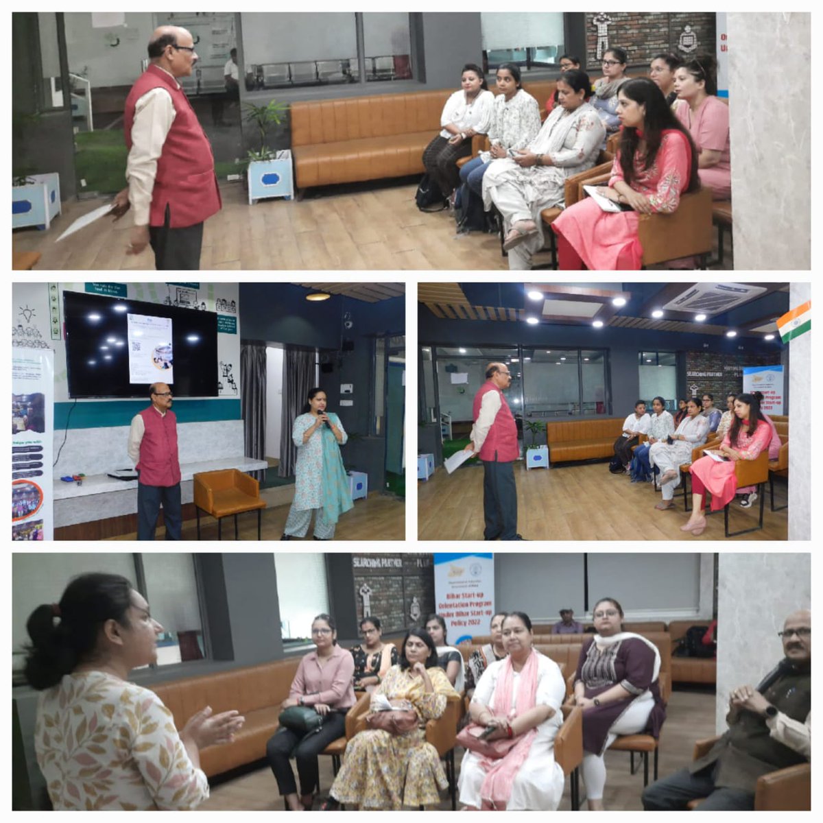 zerolabbihar's tweet photo. Zerolab successfully organized a two-day women entrepreneur's event on the 7th &amp; 10th of July 2023. The session assisted women in creating business plans and pitching sessions for their ventures. It presented a opportunity for women entrepreneurs to apply to the MSME Hackathon 3 https://t.co/gz5FNrt7Kx