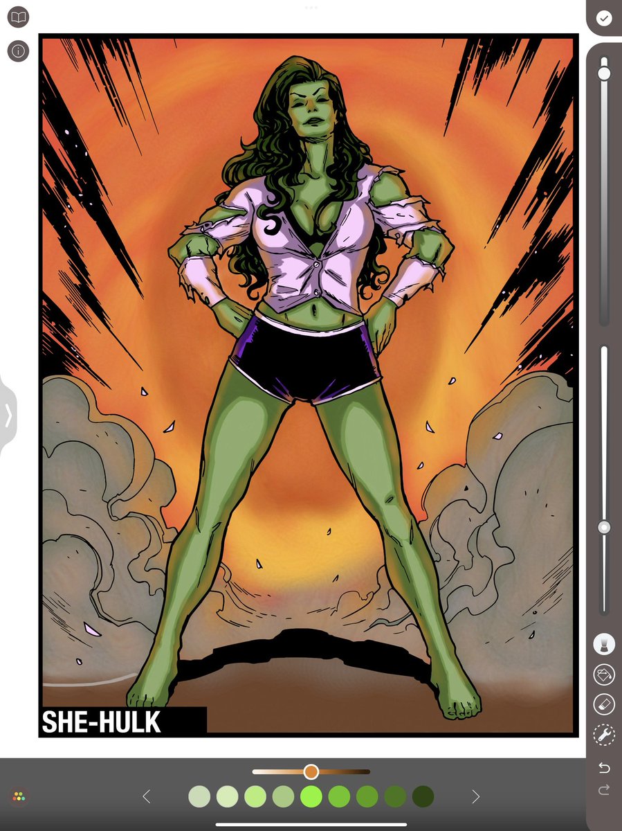 PaigeChristineR's tweet photo. Periodically I love doing slight variations to see what I like better. Hereβs a few newer ones #marvel #coloryourown https://t.co/OjDcQASkWg