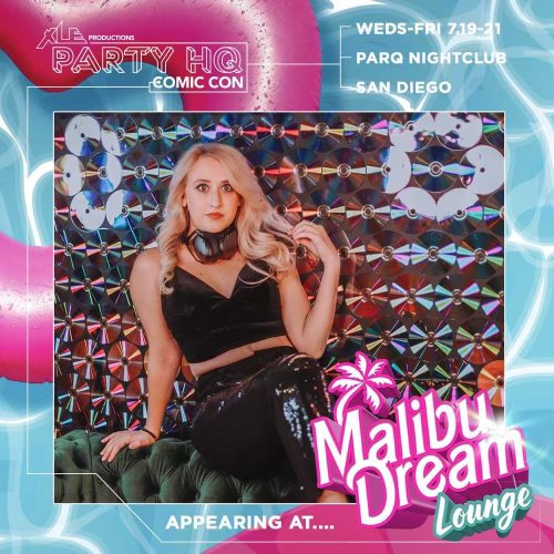 Heading to #SDCC? Come party with our very own <a href="/TheDJElliot/">DJ Elliot</a> &amp; <a href="/atomicblondedj/">atomic blonde</a> THREE NIGHTS in a row! Grab your tickets now 👾📺🌑🌴 #TheShowBeforeTheShow