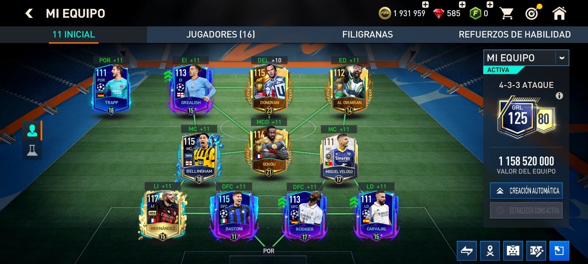 AleDavid04_'s tweet photo. @Franklyn_Games Mi plantilla humilde :) https://t.co/qDmkhbbMhO