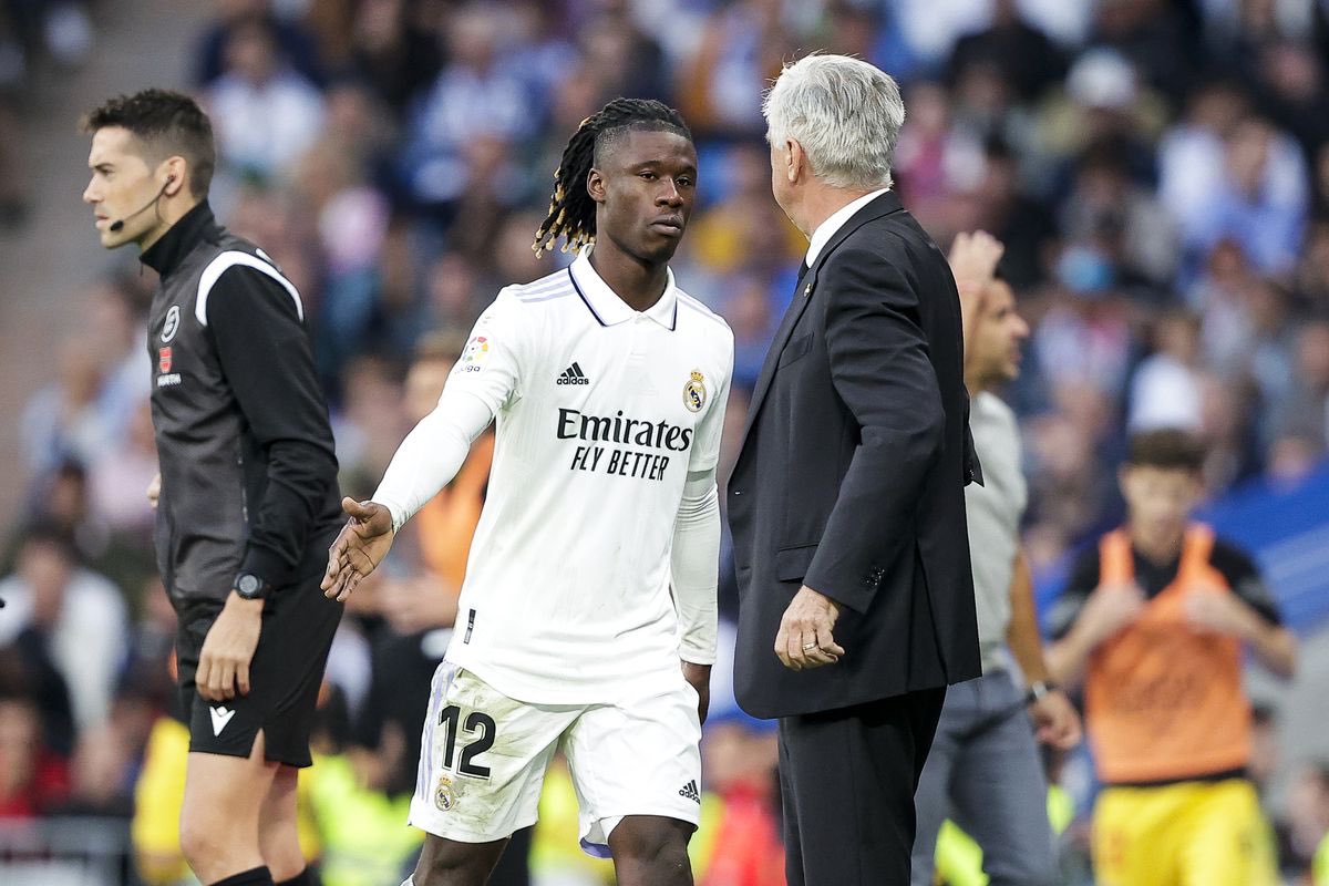 MadridXtra's tweet photo. 🗣️ Ancelotti: “Camavinga will NOT play as a left back.” https://t.co/AtwzvKdyEa