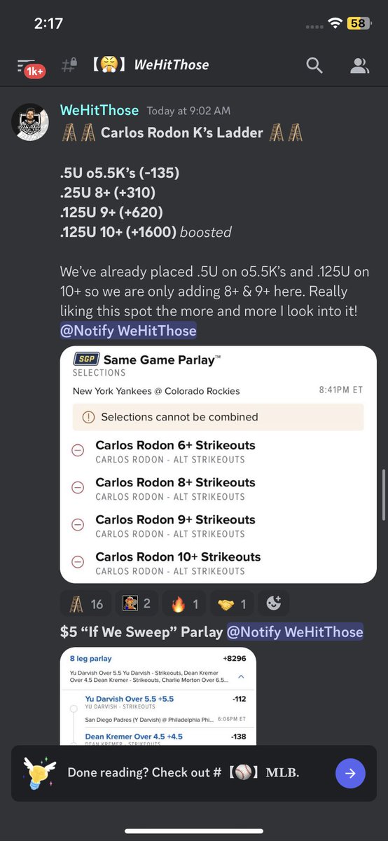 bigdogintel's tweet photo. New source - We Hit Those

More plays in Telegram: https://t.co/Rb5iZgzUYq

#gamblingtwitter #capperspicks #cappersleaked #cappersfree https://t.co/EQ69O6qtBm
