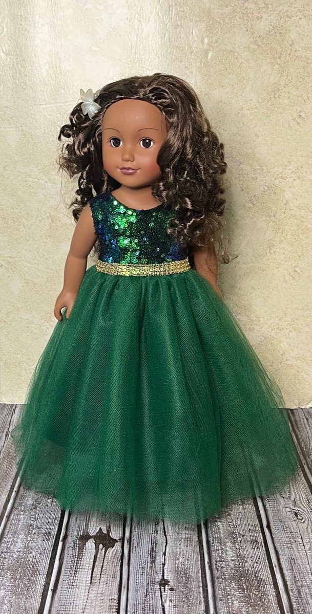 Thanks for the kind words! ★★★★★ 'Came just as expected! Thank you!' Jennifer M. #gold #girlsbirthdaygift #18indollclothes #agdollclothes #americangirldoll #bluesequindress #quinceanera #quinceanerapartydress #quincedolldress etsy.me/3XQ63to